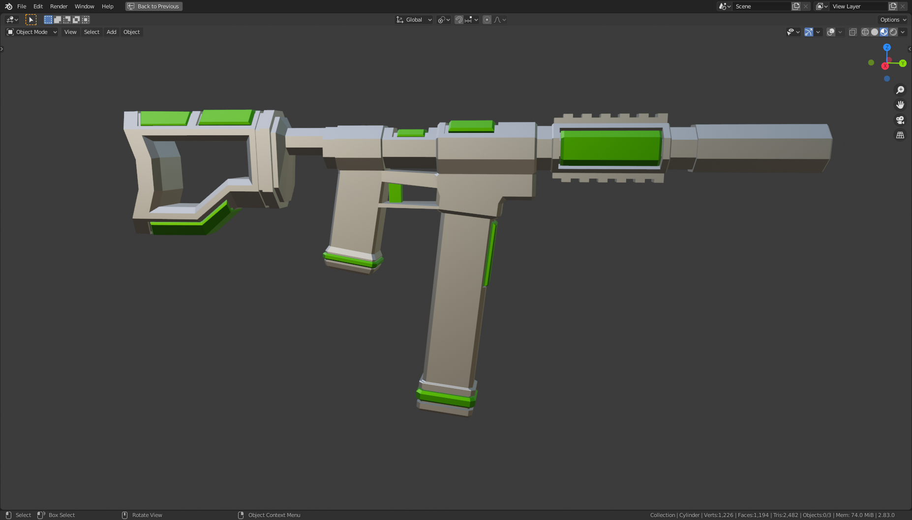 sci fi smg preview image 1